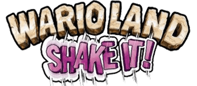 Wario Land Shake It title screen for Wii